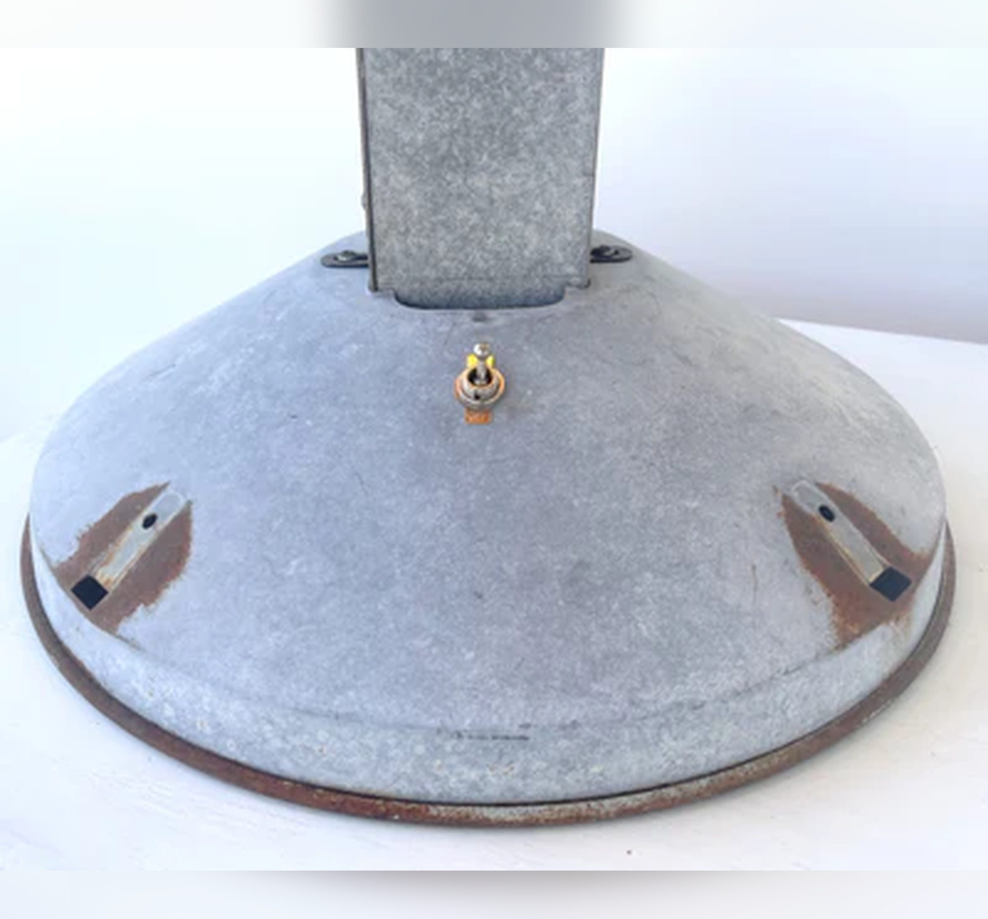 Original Antique Chicken Feeder Tall Farm Table Lamp