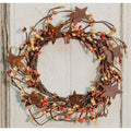 Pip Berry Ring With Stars Pumpkin Spice 4" (Pack of 4)