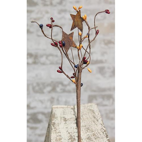 Colonial Pip & Star Pick 12" (Pack of 4)