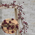 Waterproof Burgundy Berry Garland