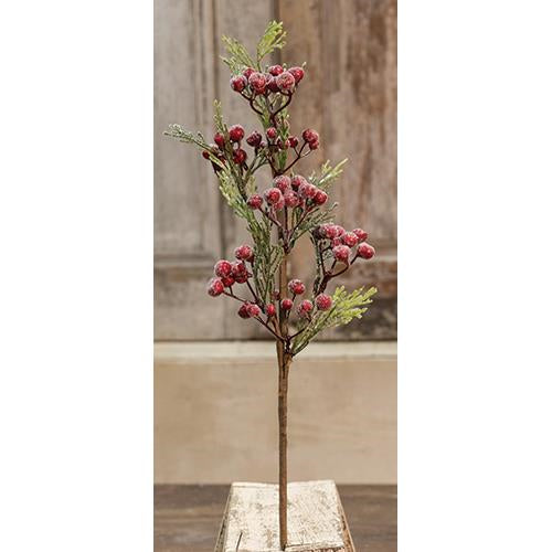 Icy Berry & Cedar Pick 18" (Pack of 4)