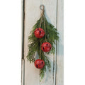 Red Bell & Cedar Drop 17"  (Pack of 4)