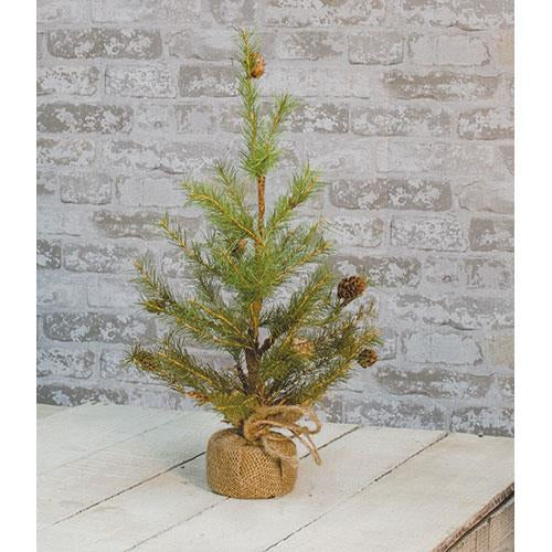 Feather Pinecone Tree 18"  (Pack of 2)