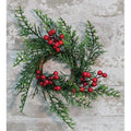 Red Cedar Berries Ring 2"  (Pack of 4)
