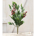Dazzling Holly Bush 14" (Pack of 4)