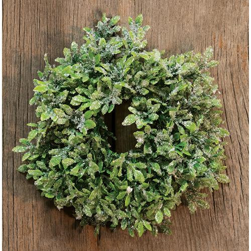 Icy Tiny Leaf Ring 1"  (Pack of 4)