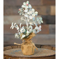 Frosty Leaves Tree 10" (Pack of 4)
