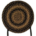 Braided Ebony Chair Pad (Pack of 2)