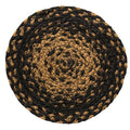 Braided Ebony Trivet (Pack of 4)