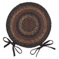 Slate Braided Chair Pad (Pack of 2)