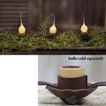 Cord String For Lights w/Rusty Cups