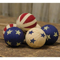 6/Set Americana Rag Balls (Pack of 2)