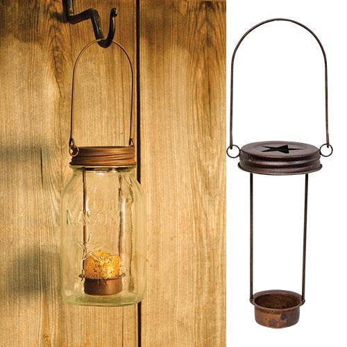 Rusty Tealight Holder 3x6"
 (Pack of 4)