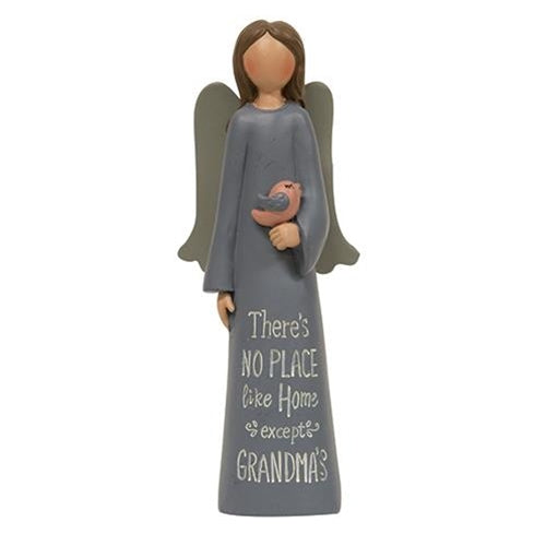 Resin No Place Like Home Angel (Pack of 2)