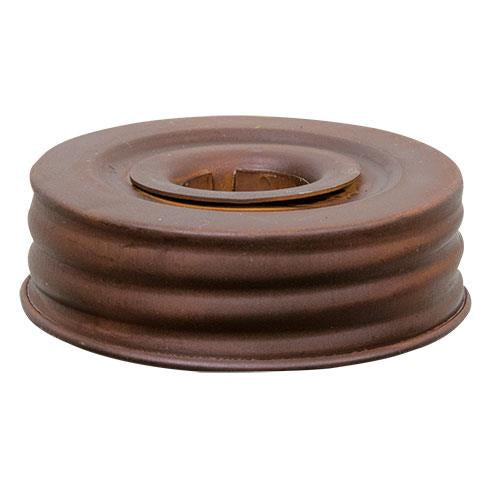 Rusty Mason Jar Taper Holder  (Pack of 4)