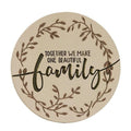 *Together We Make One Beautiful Family Candle Jar Lid (Pack of 2)