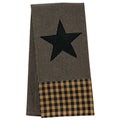 Black Star Dish Towel 18x30 (Pack of 2)