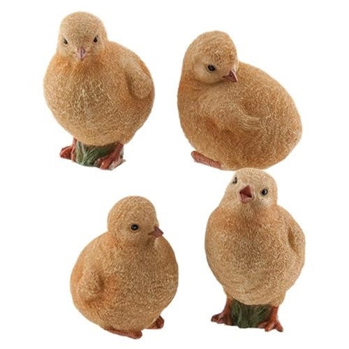 Resin Chick 4 Asstd. (Pack of 4)