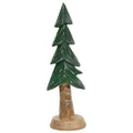 Resin Carved Alpine Tree 6.75" (Pack of 4)