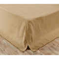 *Burlap Queen Bed Skirt
