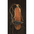 Skinny Lath Pumpkin w/Crow Orange