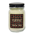 Let's Cuddle Pint Jar Candle Snowberry (Pack of 2)