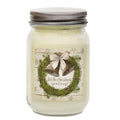 Let the Christmas Spirit Ring Pint Jar Candle Snowberry (Pack of 2)