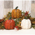 Resin Carved Look Pumpkin 4" 3 Asstd.  (Pack of 4)