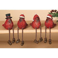 Resin Cardinal Sitter 4 Asstd. (Pack of 4)