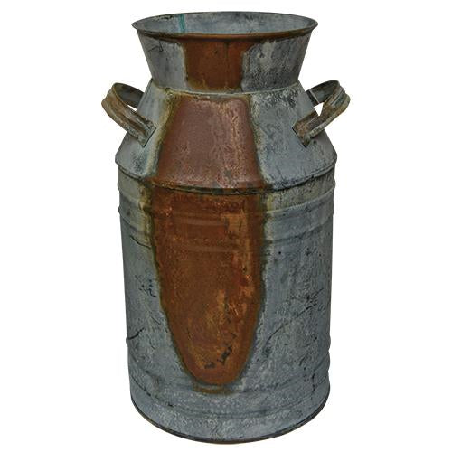 Galvanized Milk Can - 7" (Pack of 2)