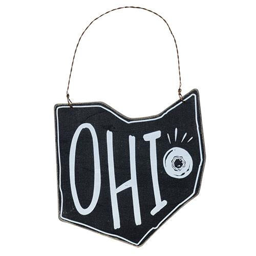 *Ohio Ornament G28011 By CWI Gifts (Pack of 4)