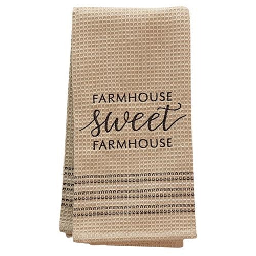 Sweet Farmhouse Dish Towel  (Pack of 4)