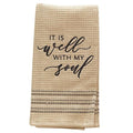 Well With My Soul Dish Towel 20x28 (Pack of 4)