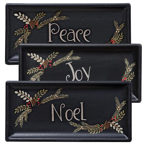 (*Pine Needle Tray Asst) (Pack of 2)