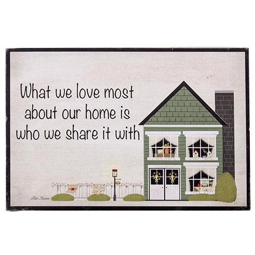 *Love Our Home Sign (Pack of 2)