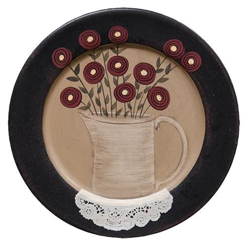 *Vintage Cup &amp; Doily Plate G33409 By CWI Gifts