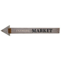 *Farmers Market Arrow Sign