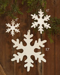 Snowflake Ornament - 10" (Pack of 2)