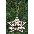 *24/Box Happy Holidays Star Orns
