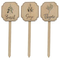 3/Set Herb Plant Stakes