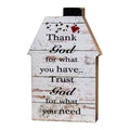 Trust God House (Pack of 4)