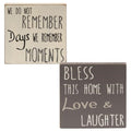 Remember Moments 4" Block 2 asstd. (Pack of 4)
