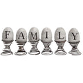 6/Set Eggs on Springs "Family"