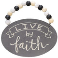 Faith Over Fear Beaded Ornament 4 asstd. (Pack of 4)