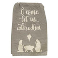 O Come Let Us Dish Towel (Pack of 2)