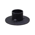 Circle Taper Holder - Black  (Pack of 4)