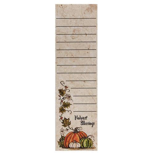 Harvest Blessings Notepad (Pack of 4)