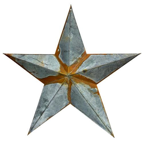 Rusty Galvanized Star - 18" (Pack of 2)