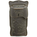 Aged Black Post Box