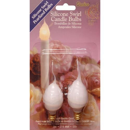 2/Pkg Pearlized Silicone Bulbs 5W (Pack of 4)